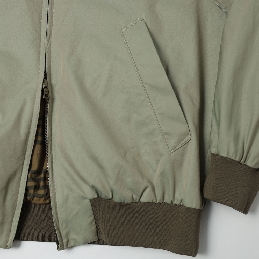 Cotton Gabardine Harrington Jacket