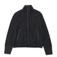 TRACK JACKET SUPER140s WASHABLE WOOL PILE KNIT