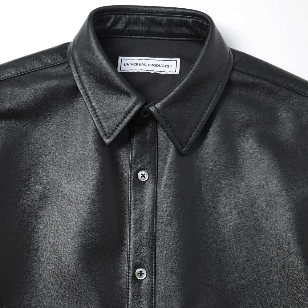UNIVERSAL PRODUCTS (ユニバーサルプロダクツ) LEATHER SHIRTS JACKET