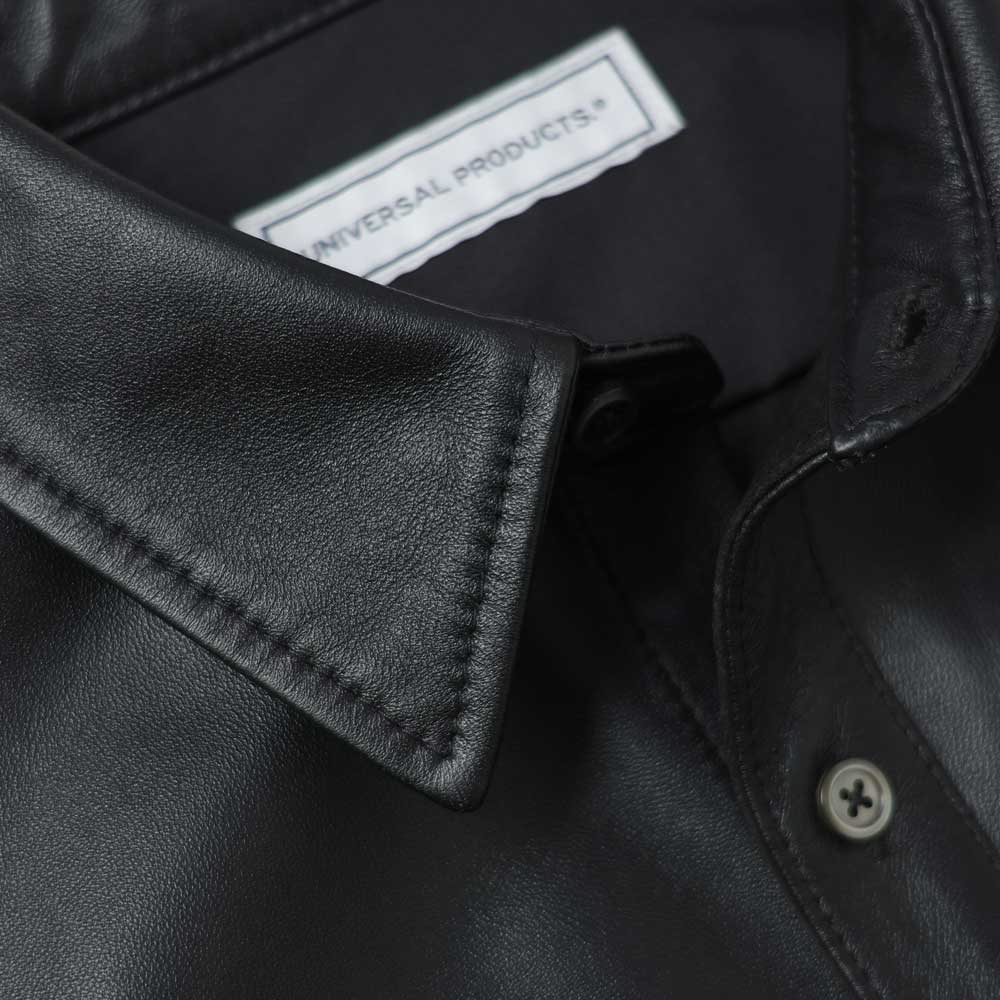 Leather Shirt Jacket 26ssmae
