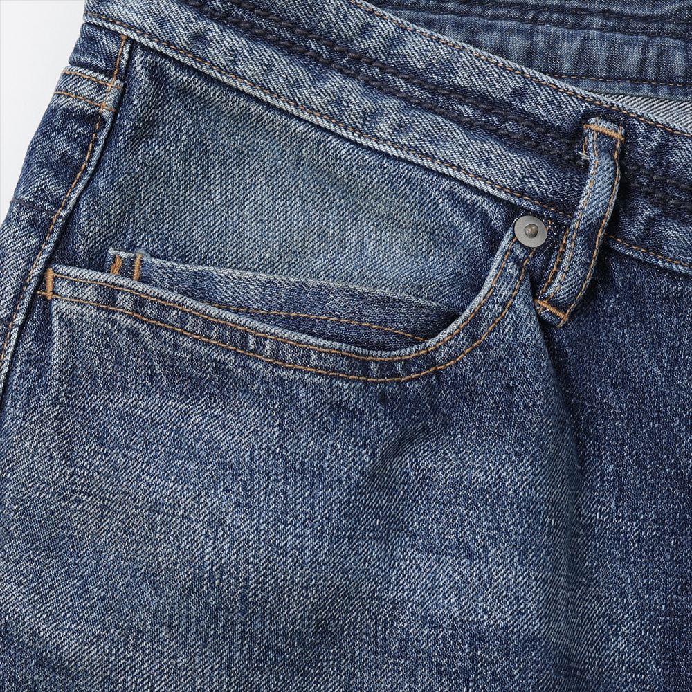 DWELLER 5P JEANS NR COTTON 13.5oz SELVEDGE DENIM VW LIGHT