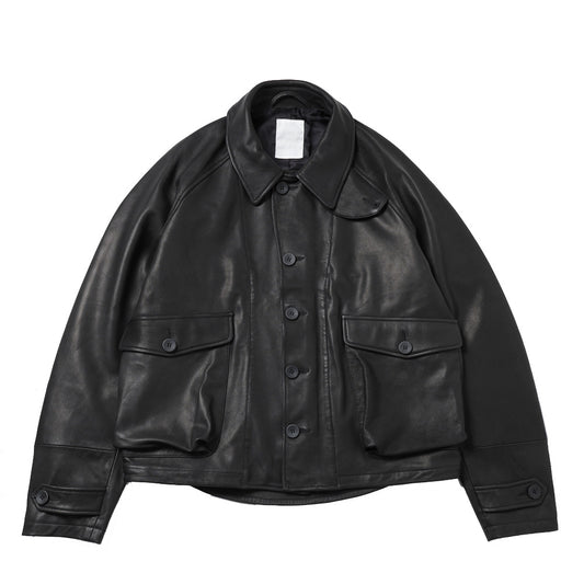 LEATHER DRIZZLER JACKET