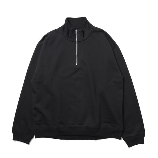 COMFORT HALF ZIP ORGANIC COTTON HEAVY FLEECE
