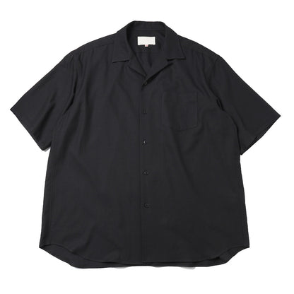 OPEN COLLAR S/S SHIRT