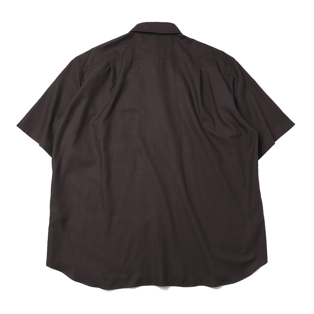 YOKO SAKAMOTO(ヨーコサカモト)OPEN COLLAR S/S SHIRT (YS-26SS-49
