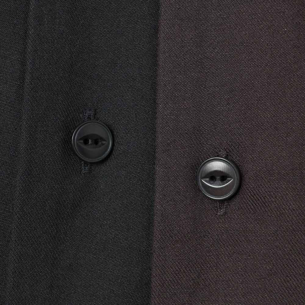 YOKO SAKAMOTO(ヨーコサカモト)OPEN COLLAR S/S SHIRT (YS-26SS-49