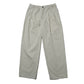 DOUBLE PLEATED EASY TROUSERS ORGANIC COTTON SURVIVAL CLOTH