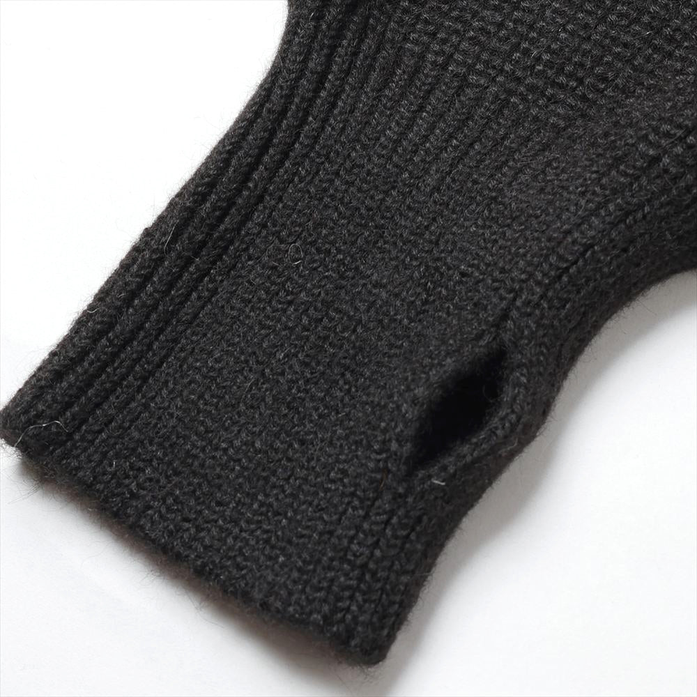 DRIVERS KNIT BABY BLACK ALPACA