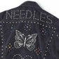 Studded Jean Jacket - 14W Corduroy