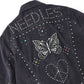 Studded Jean Jacket - 14W Corduroy