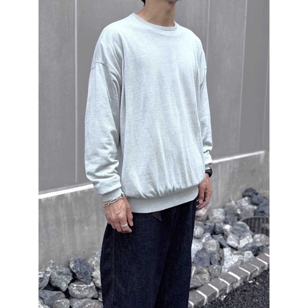 S.F.C(ストライプスフォークリエイティブ)BIG LS COTTON KNIT TEE