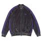 Rib Collar Track Jacket - C/PE Velour