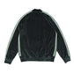 Rib Collar Track Jacket - C/PE Velour