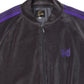 Rib Collar Track Jacket - C/PE Velour