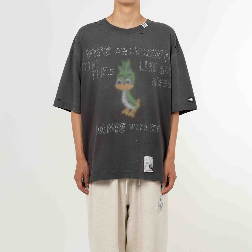 DISTRESSED TEE (J14TS752) | Maison MIHARA YASUHIRO / T-SHIRT