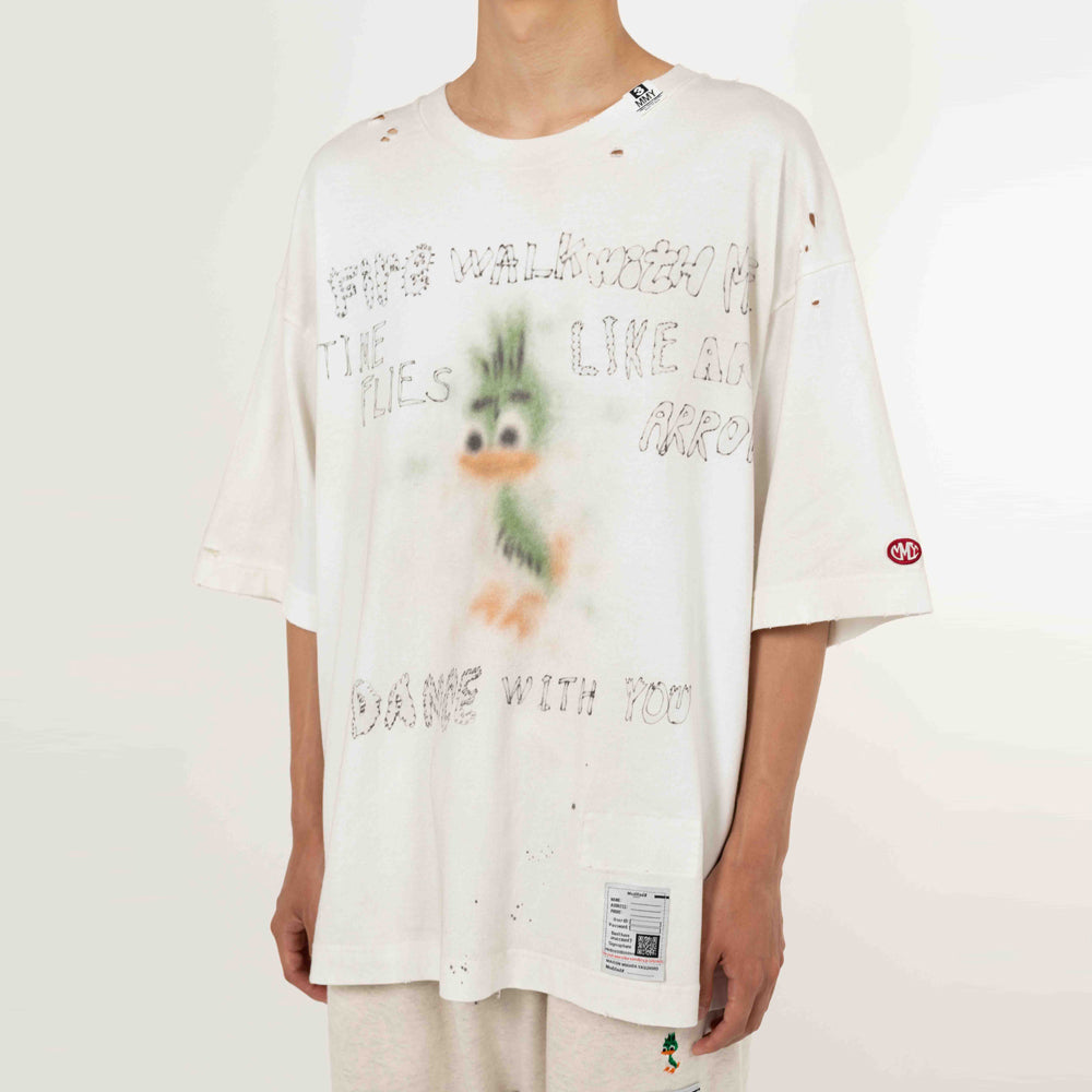 Mochuru です。 Maison MIHARA YASUHIRO - DISTRESSED TEE (J14TS752) 25SS