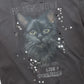 EMBELLISHED DISTRESSED TEE