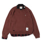 TRIPLE LAYERED COLLARED PULLOVER
