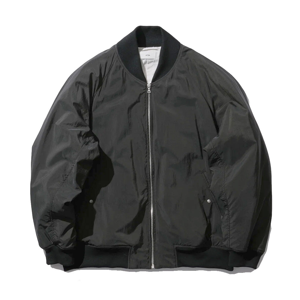 FIBRIL NYLON SATIN FLIGHT JACKET
