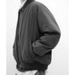FIBRIL NYLON SATIN FLIGHT JACKET