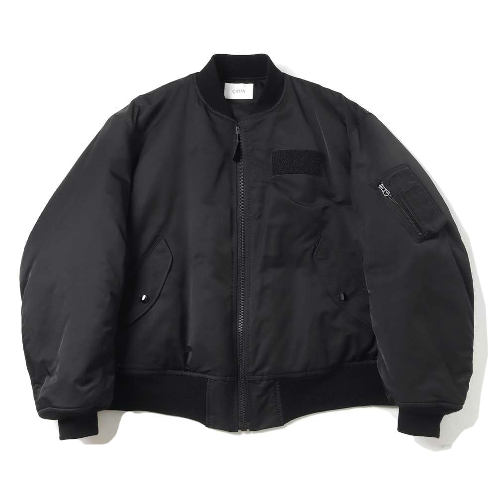 Cotton-Nylon Twill MA-1 Flight Jacket