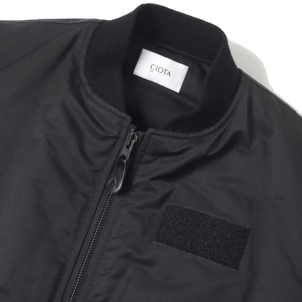 Cotton-Nylon Twill MA-1 Flight Jacket