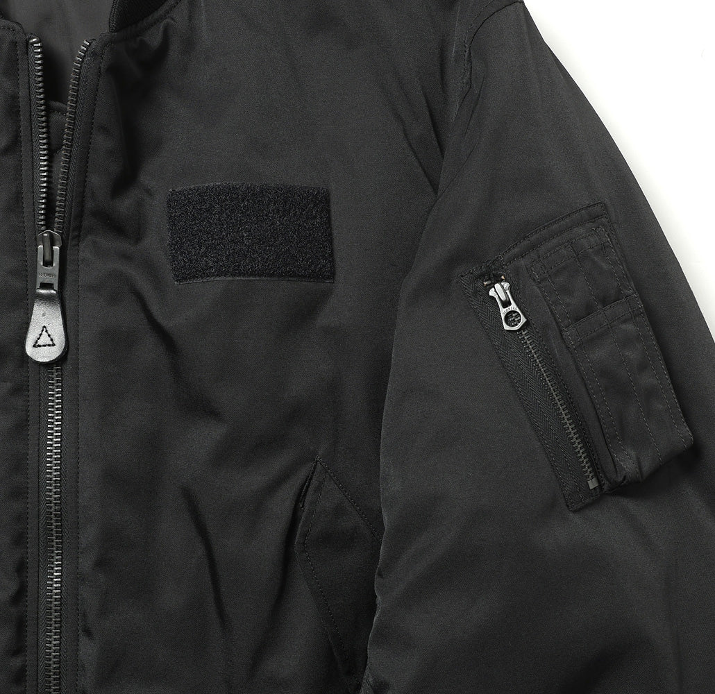 Cotton-Nylon Twill MA-1 Flight Jacket