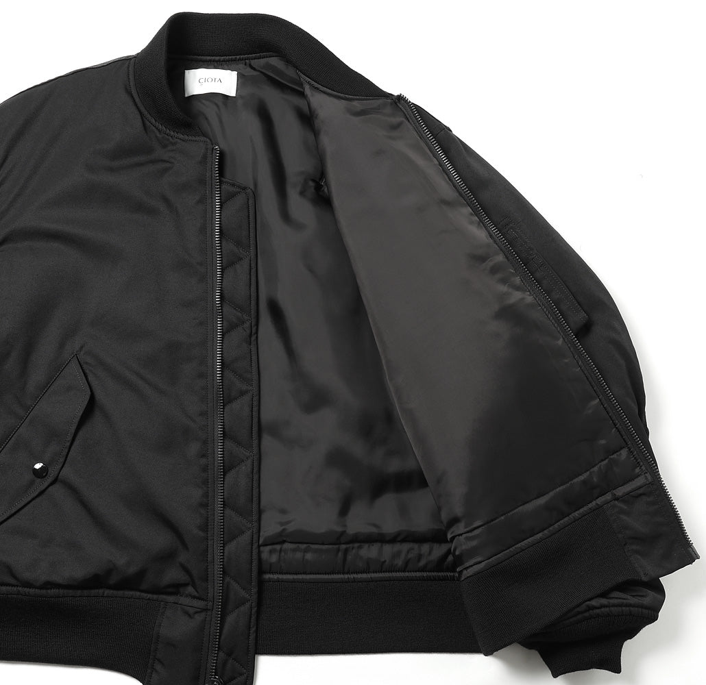 Cotton-Nylon Twill MA-1 Flight Jacket