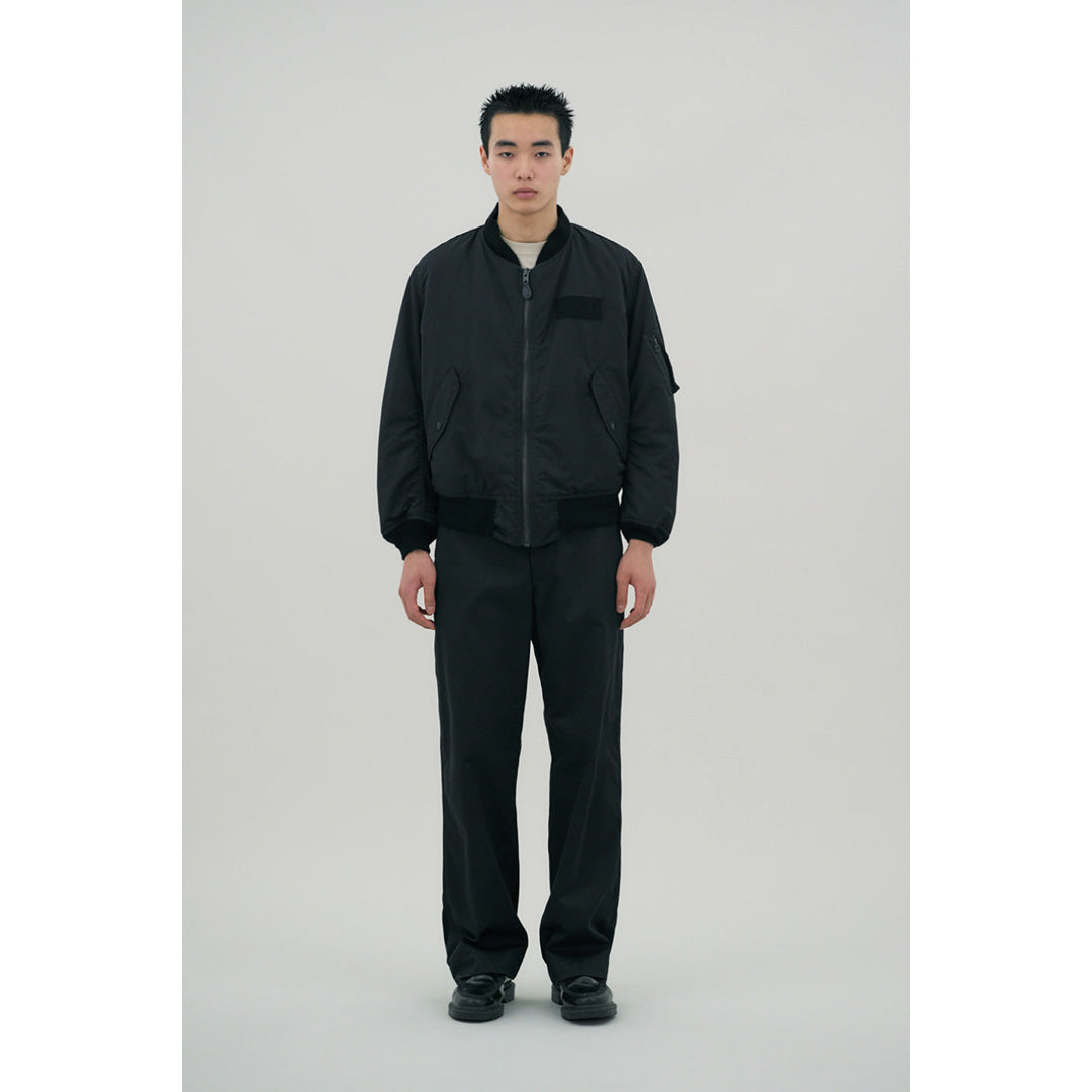 Cotton-Nylon Twill MA-1 Flight Jacket
