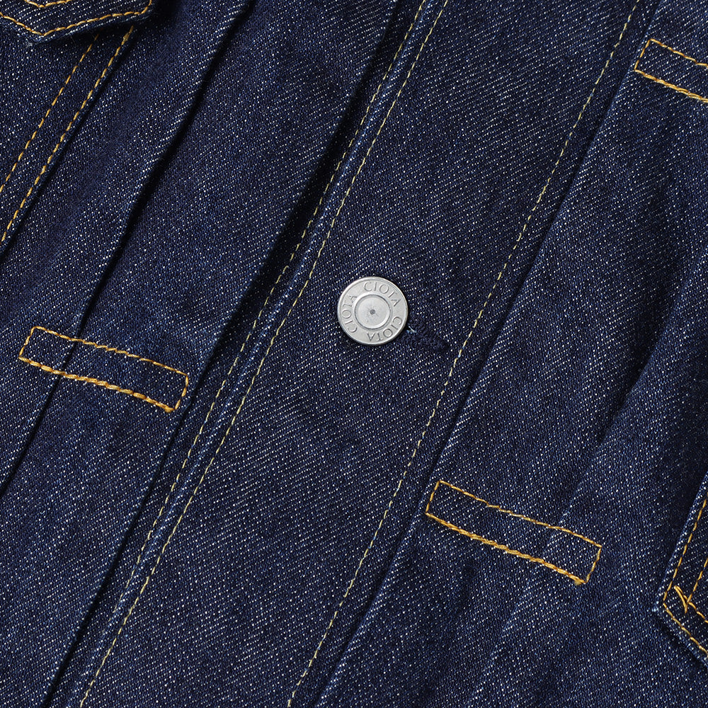 Double Pocket Denim Jacket(ONE WASH)