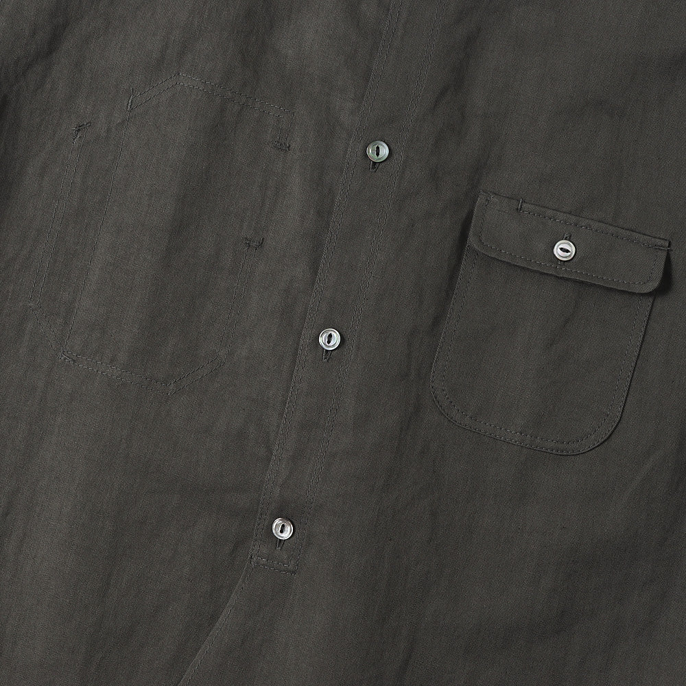 Cotton linen twill product processing B021