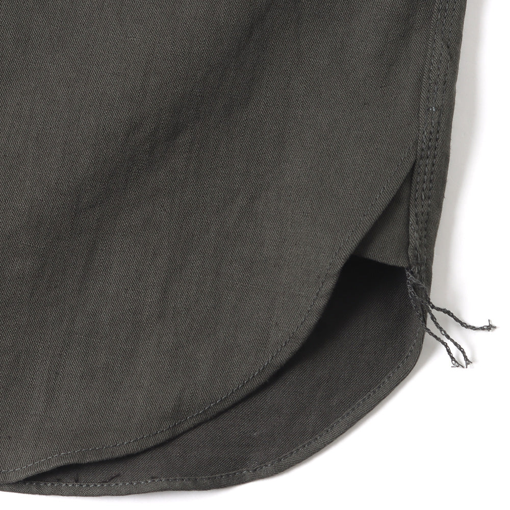 Cotton linen twill product processing B021