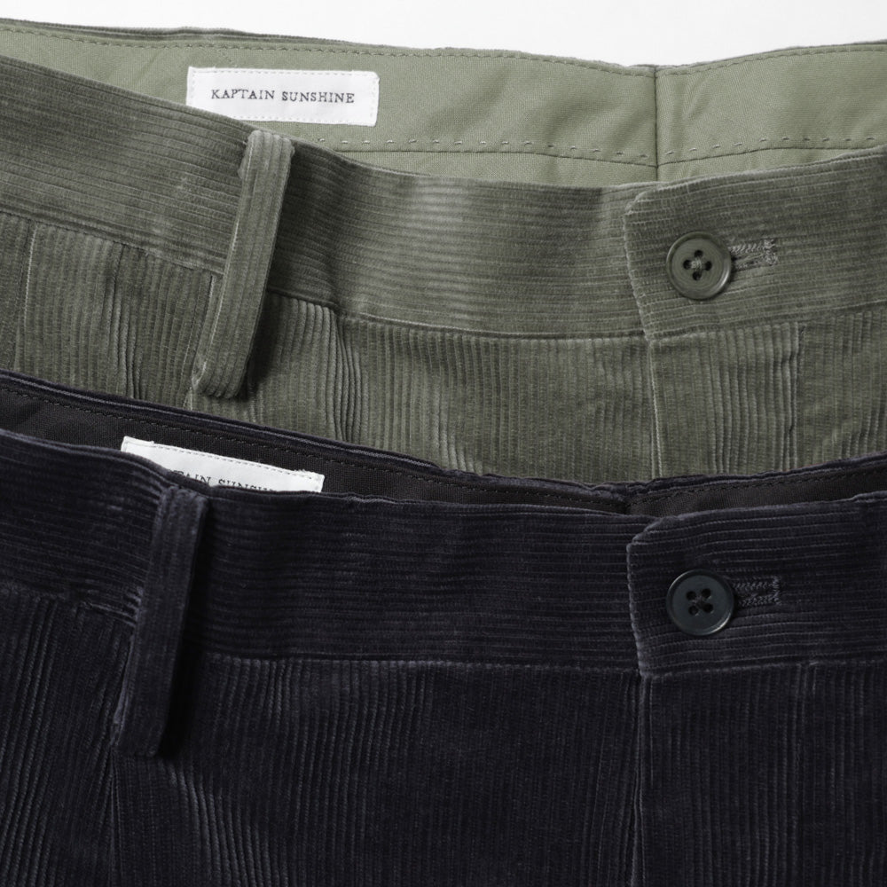 Cotton Corduroy Shoecut Slacks 8/7arrival