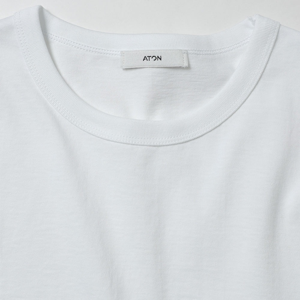 ATON) DRY COTTON JERSEY STANDARD T-SHIRT (KKAGLM0110) | ATON