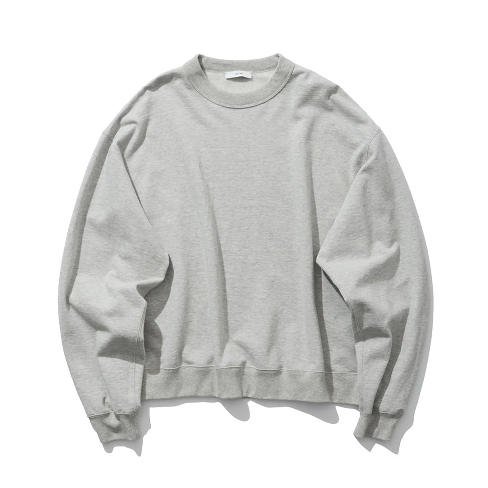 ATON) FRESCA URAKE CREWNECK PULLOVER (KKAGLM0117) | ATON