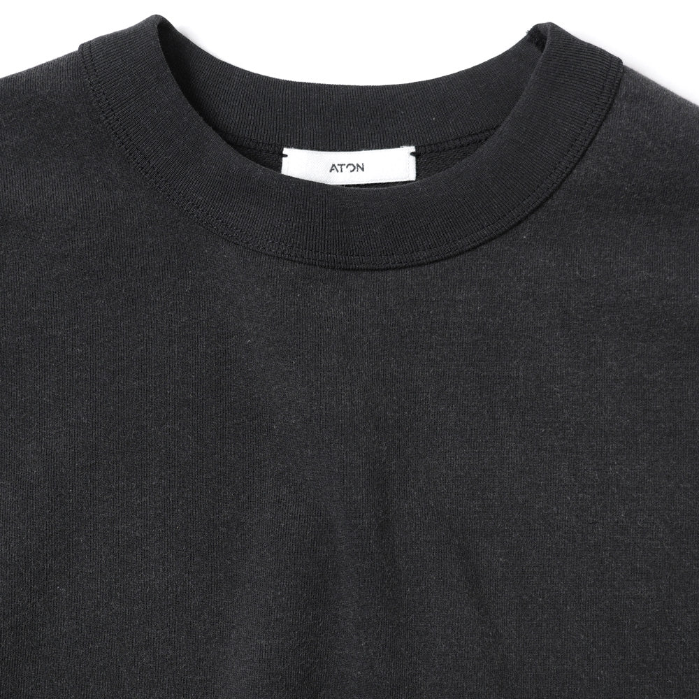 ATON) FRESCA URAKE CREWNECK PULLOVER (KKAGLM0117) | ATON
