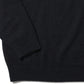 WOOL MINI BOUCLE ZIP UP POLO SWEATER