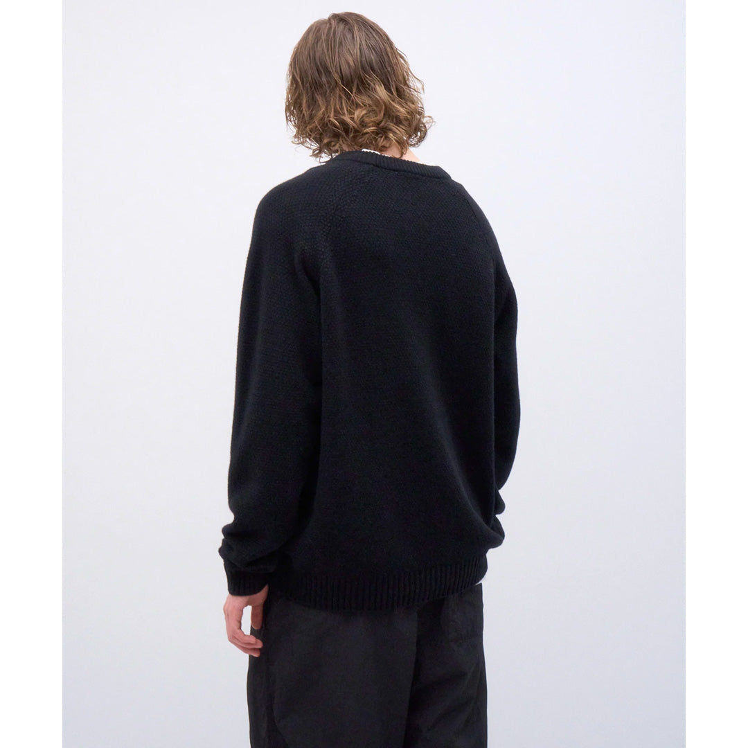 LAMBS WOOL CREWNECK SWEATER