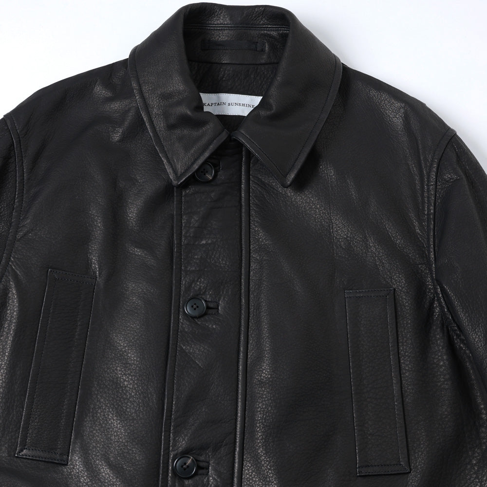 KAPTAIN SUNSHINE (キャプテン サンシャイン) Deerskin Half Coat