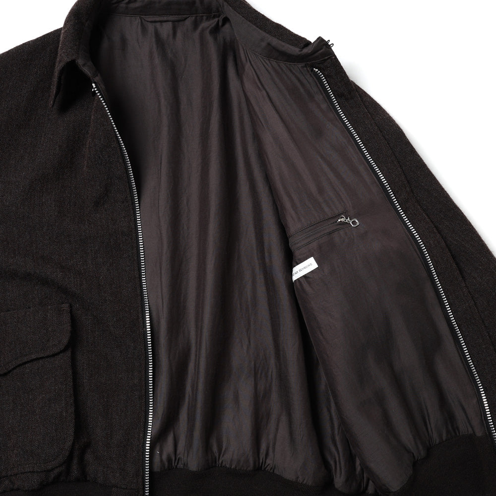 Wool Herringbone Flight Jacket 8/28mae