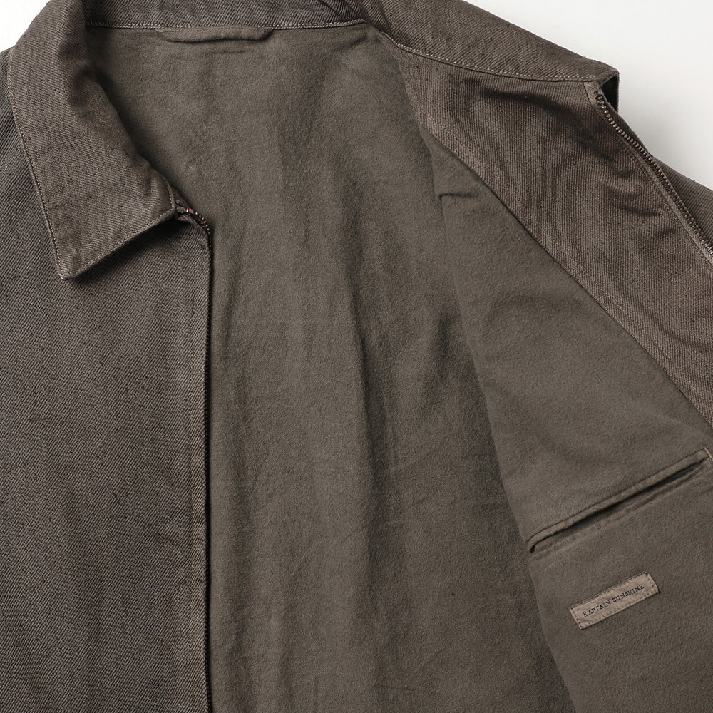 Dyed Denim Work Jacket