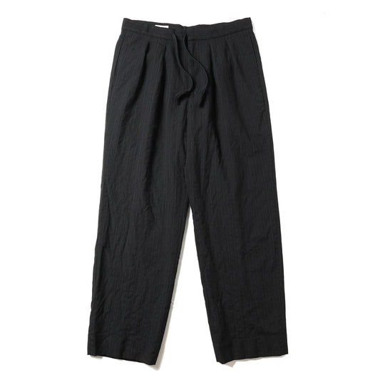 Wool Stripe Easy Trousers