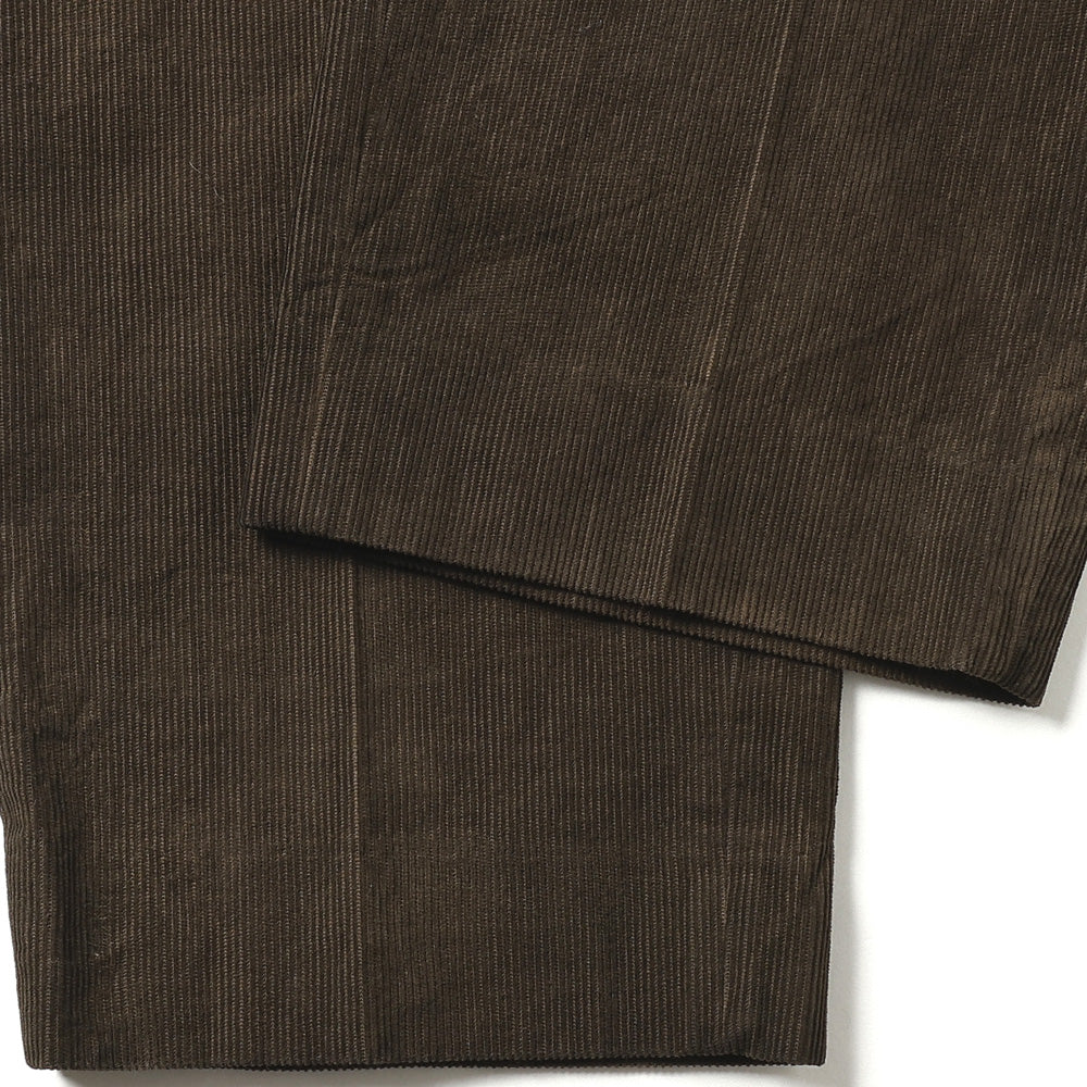 Corduroy Mud-dyed Shoecut Slacks