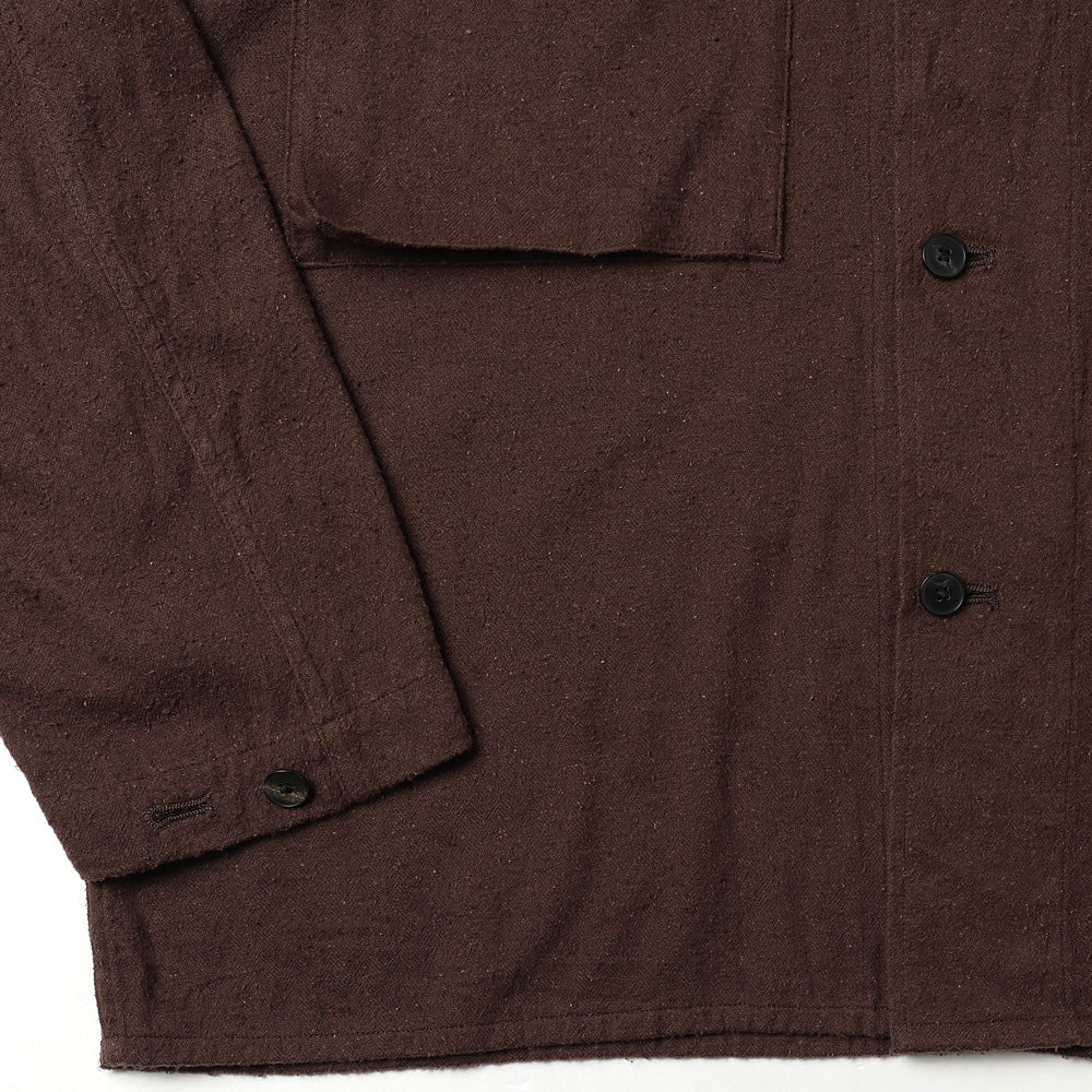 Silk Flannel Field Shirt Jacket
