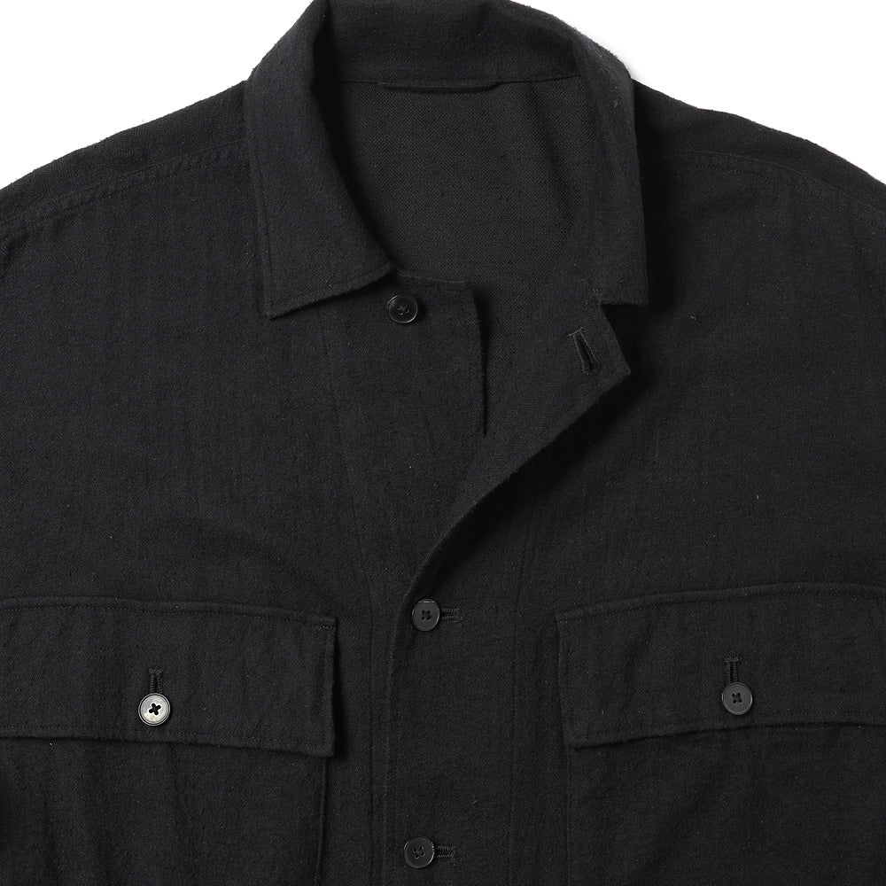 Silk Flannel Field Shirt Jacket