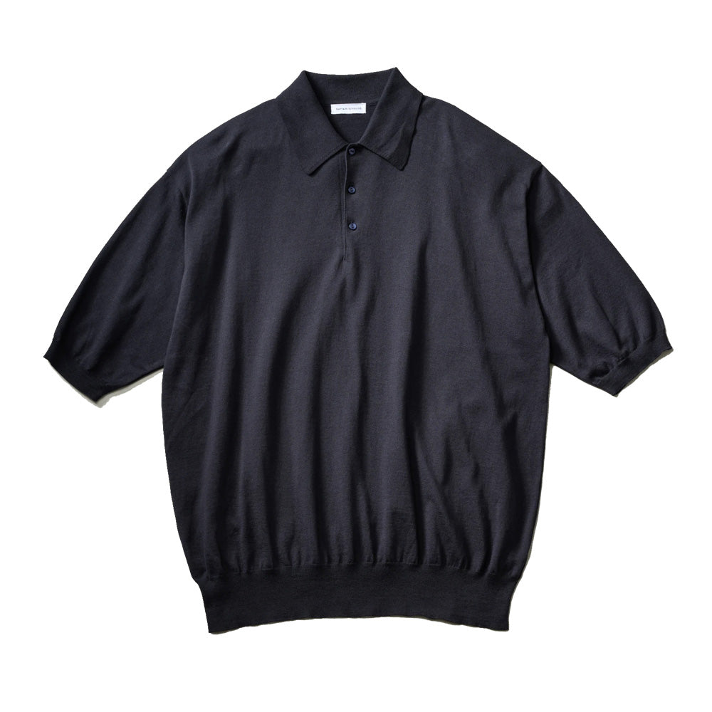 KAPTAIN SUNSHINE-コットン ニットポロシャツ-エクリュ 38 KAPTAIN SUNSHINE｜KAPTAIN SUNSHINE キャプテンサンシャイン