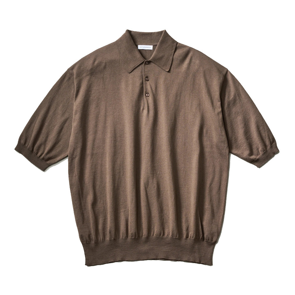 KAPTAIN SUNSHINE (キャプテン サンシャイン) Cotton Knit Poloshirt
