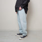 5P Zipper Front Denim Pants(INDIGO ICE WASH)