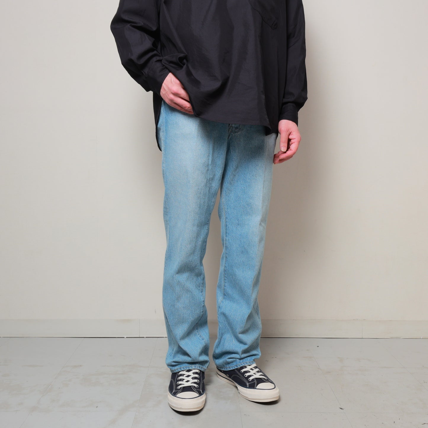 Skate Shoecut Denim Pants(VINTAGE WASH)
