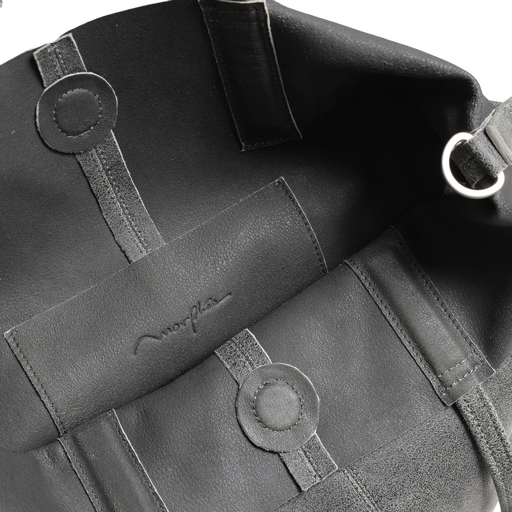 Morphee (モルフェ) 3WAY LARGE TOTE (DISTRESS) L-DGBK (L-DGBK